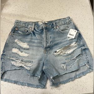 Free people Jean shorts